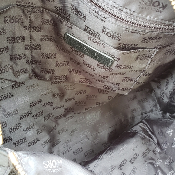 Michael Kors Elegant Pebbled Leather Weekender Traveler Tote Bag TSA Carry On - Picture 5 of 16